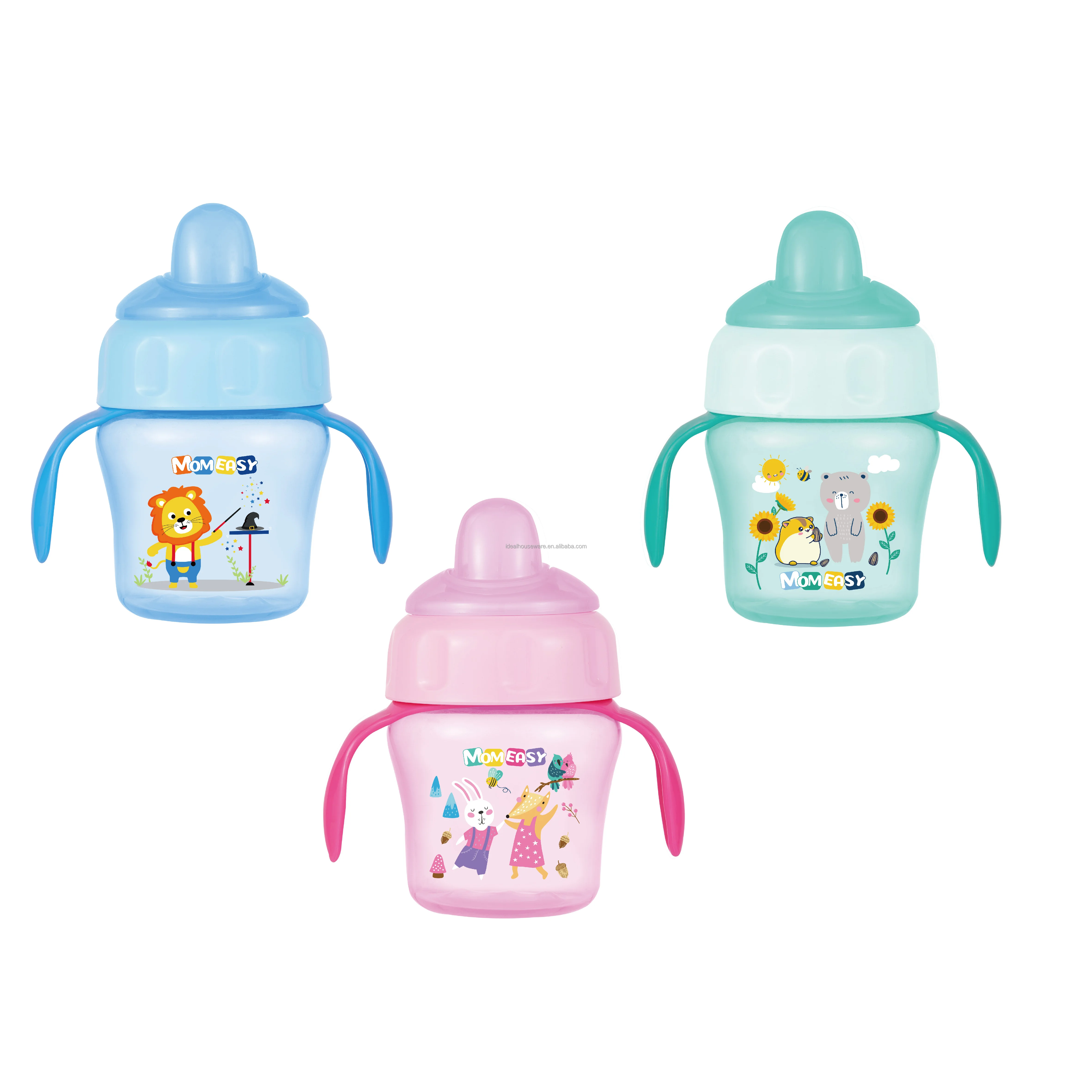 4oz /120ml PP Baby Training Cup Soft Spout Baby Cup