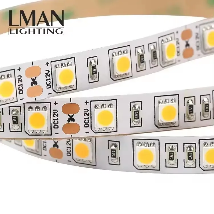 Заводская цена Светодиодная лента SMD5050 60 светодиодов/м 10 Вт/м мм