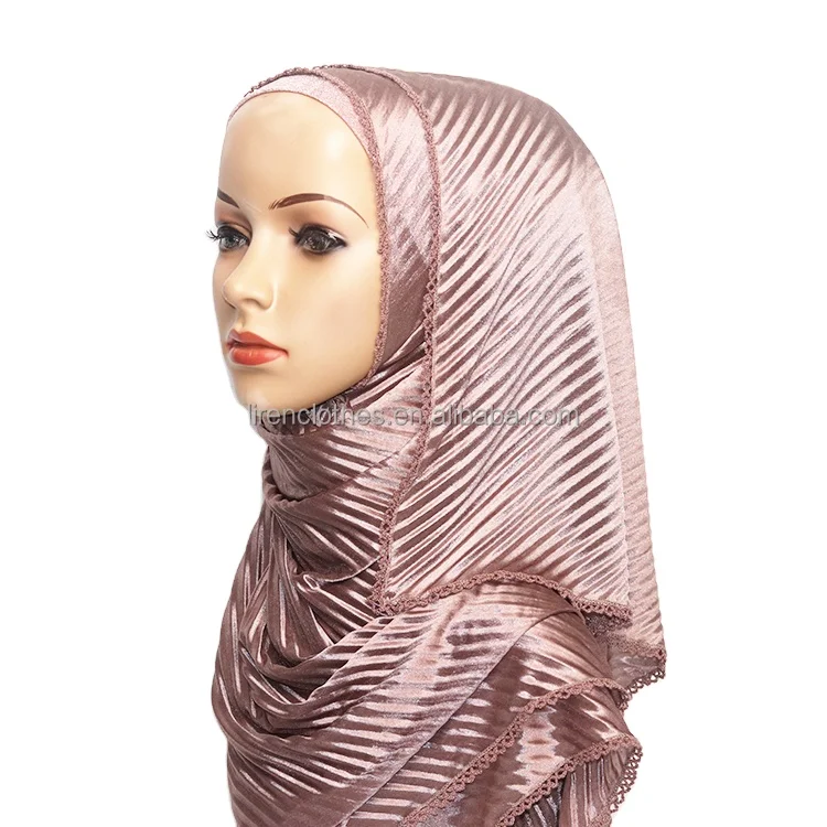 
Good price superior quality latest design islamic jersey hijab scarf women kintted hijab muslim 