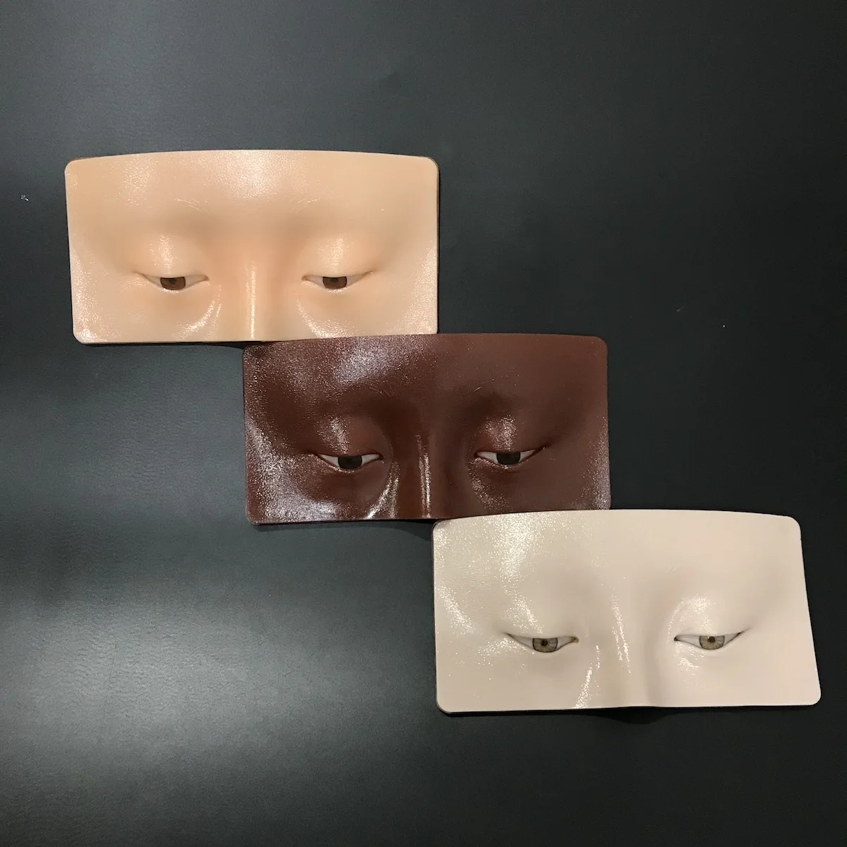 Face Eyes Makeup Mannequin Silicone False Cosmetologist For Makeup Practice Training Face Painting Makeup Practice Board