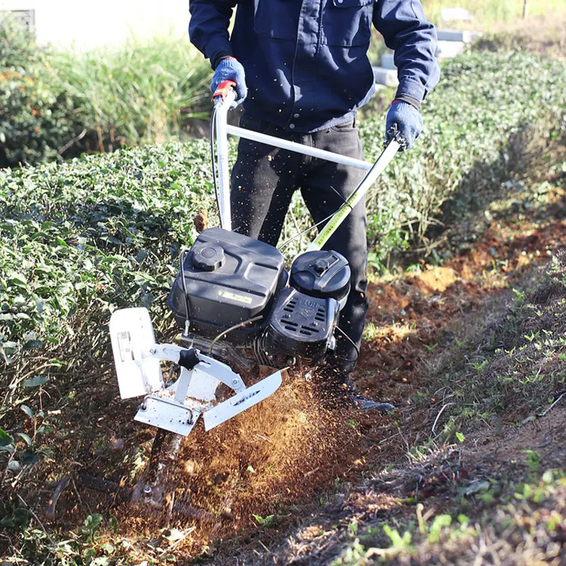 
Top Rank Profession Agricultural Machinery Agriculture Machine Farm Use Cultivators Rotary 6Hp Mini Power Tiller Hoe Cultivator 