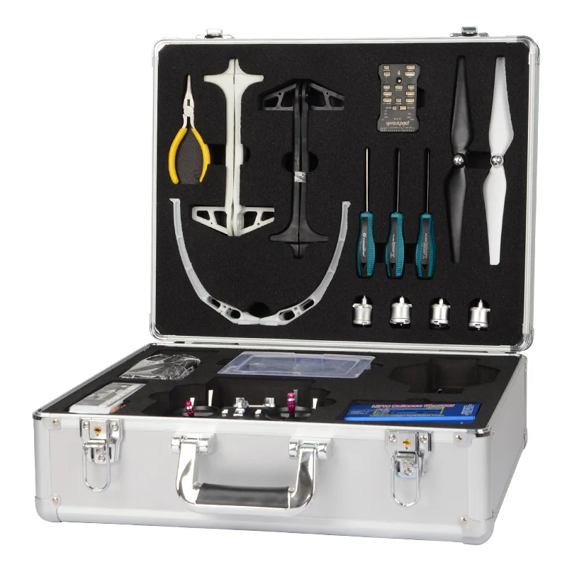 Portable Aluminum toolbox EVA Aluminium case for drone briefcase drone