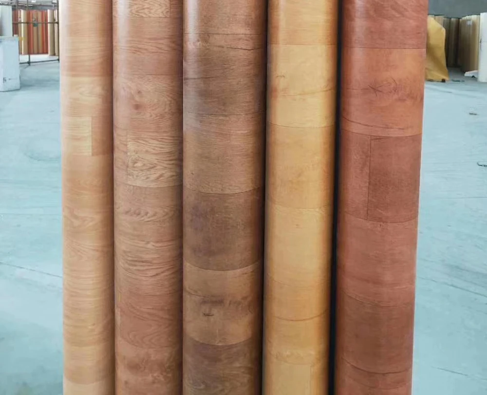 
wood grain vinyl roll school waterproof solid PVC flooring whosale vinyl flooring roll 