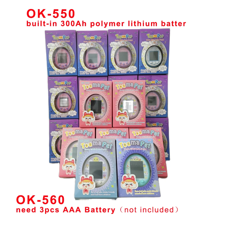 Новые электронные игрушки для домашних животных Tamapet Ностальгический питомец в одном виртуальный интернет-питомец Интерактивная игрушка цифровой HD цветной экран подарок электронного питомца