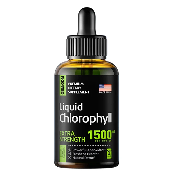 ODM Peppermint Flavour Energy Supplement liquid chlorophyll mint flavor