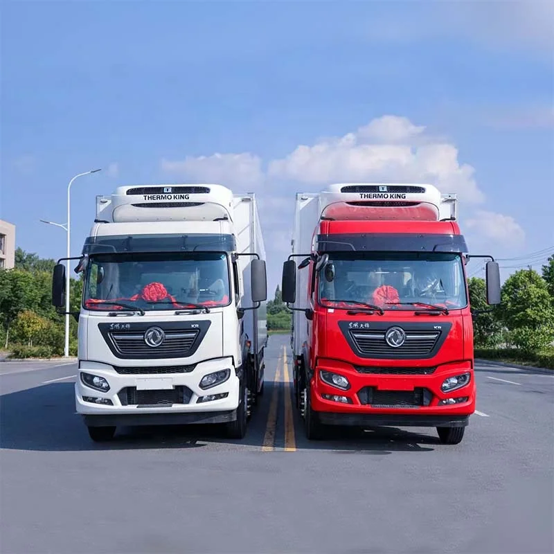 Dongfeng KR 6x4 приводной рефрижератор холодного фургона для продажи
