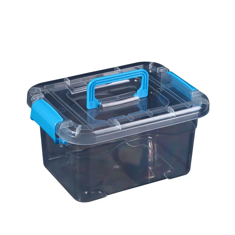 Customized 1L Storage Box Plastic Container Size Plastic Storage Box With Handle