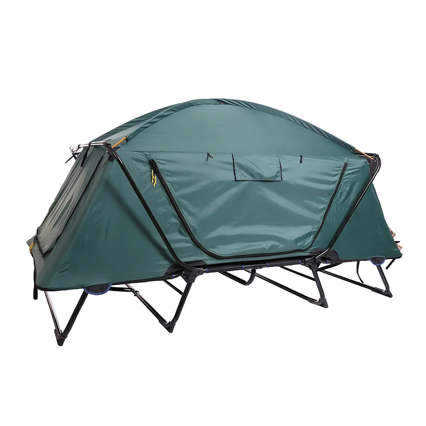 Eco-friendly Portable Lightweight 1 men fabric double swag camping tent