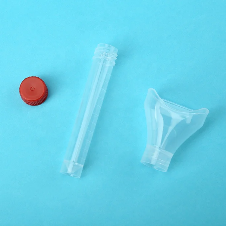 Cheap price disposable virus Vtm 10ml funnel collector device collector saliva collection kit