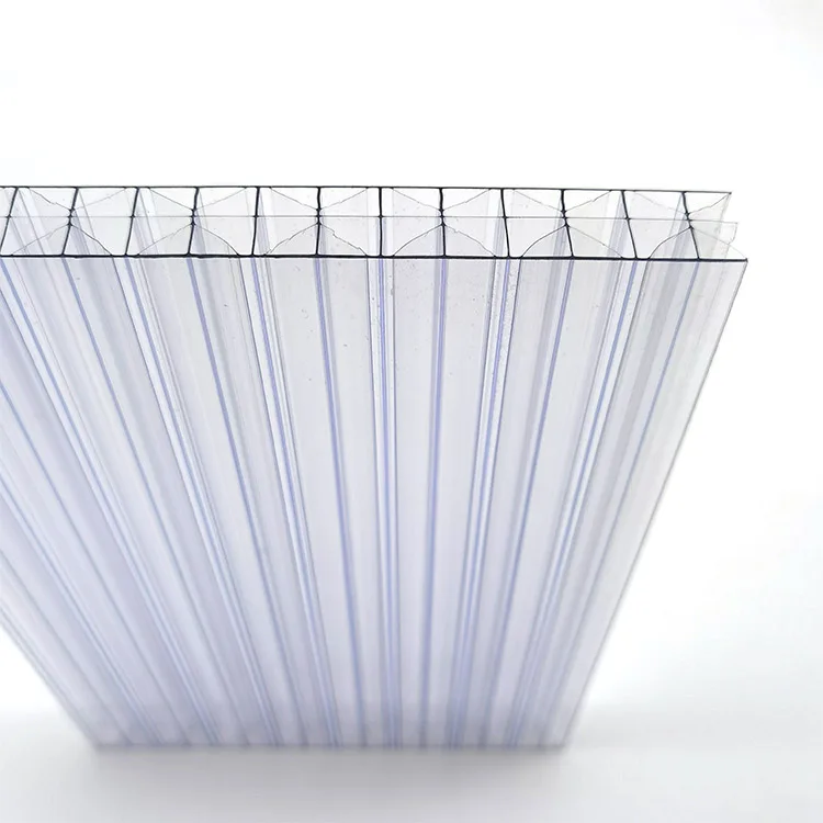 Waterproof 30mm Milky Polycarbonate Multiwall X Structure Sheet for Door