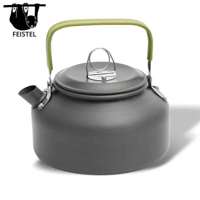 Camping Kettle Camp Tea Coffee Pot Large Outdoor Hiking Kettle Pot Portable Camping Tea Kettle