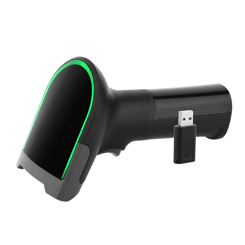 Портативный беспроводной сканер штрих-кодов Мини Портативный инвентаризационные данные 2d сканер штрих-кодов