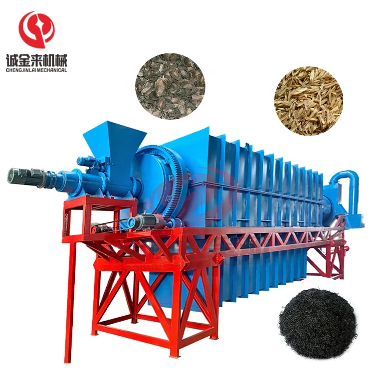 
Hot Sale Coconut Shell Charcoal Carbonization Furnace No pollution charcoal carbonization furnace  (1600224061049)