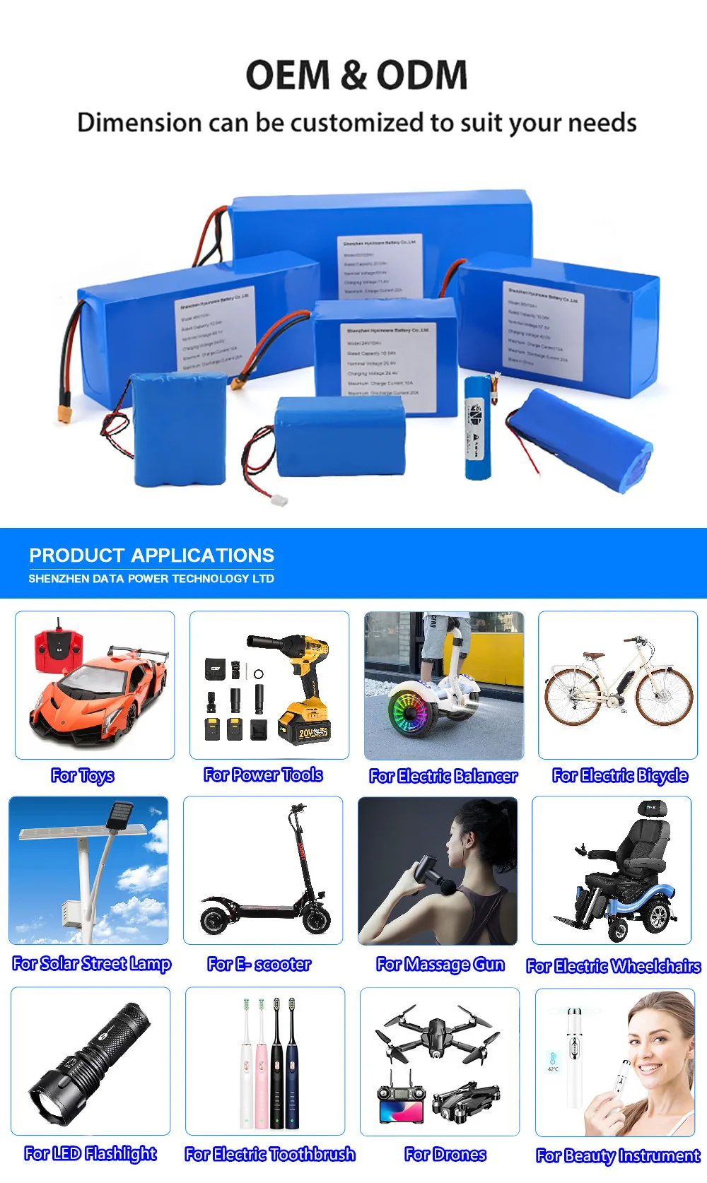 OEM Factory Wholesale Customization 2s Lipo Battery 7.4v 3000mah Li-Polymer Battery Pack Consumer Electronics