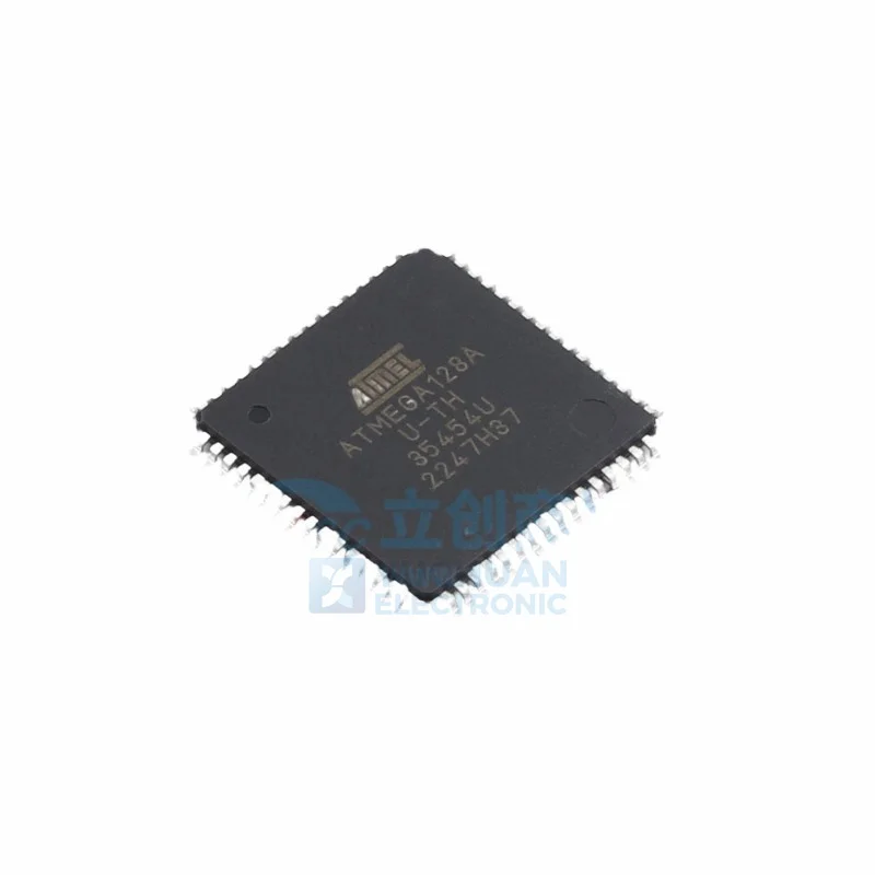 ATMEGA128A-AU New and original 16MHz FLASH 128KB 4KB TQFP64 Microcontrollers (MCU/MPU/SOC) ATMEGA128A-AU