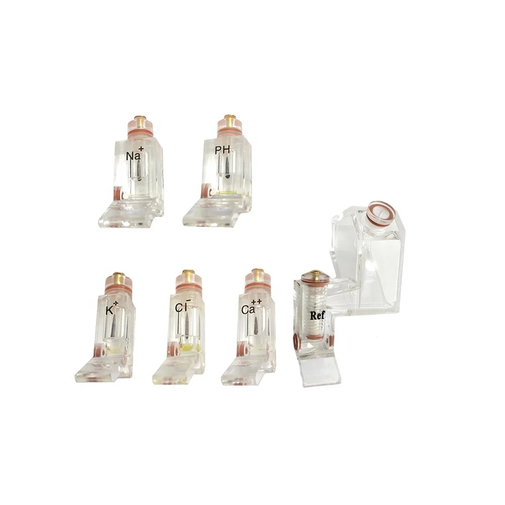 Kalium Sodium Chlorin Calcium K Na Cl Ca pH  Ref clinical analytical Instruments electrolyte analyzer ise electrode