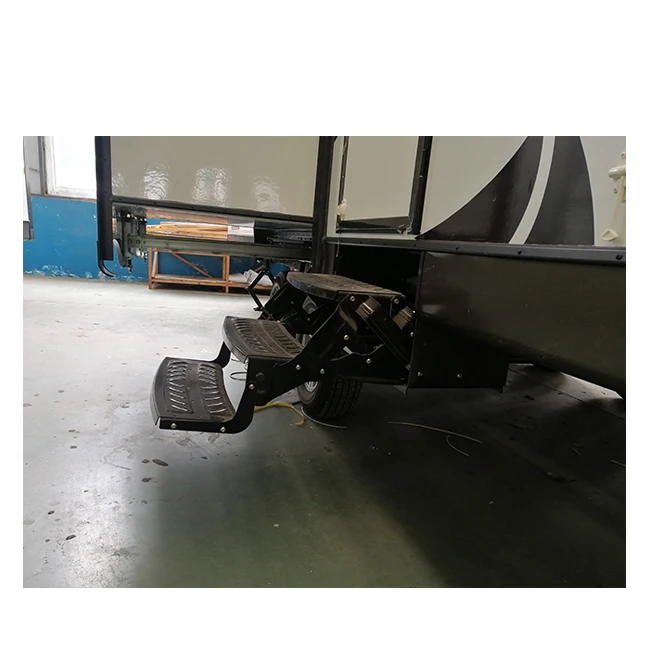 2023 Ebay New Arrival 4wd 4X4 Wheel Step Ladder 3 Adjustable Height up to 150 Kg