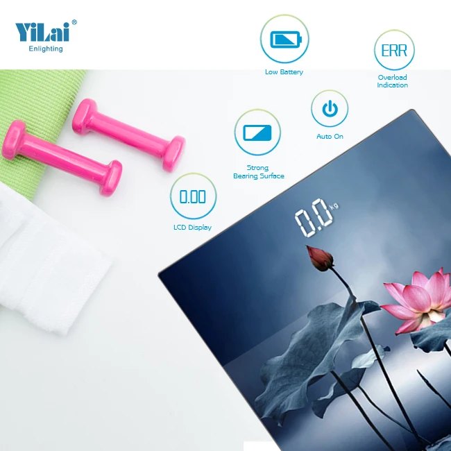 Самые популярные в горошек LED 28 мм высота цифр Оптовая продукция 180 кг/396lb электронные весы цифровой вес тела весы