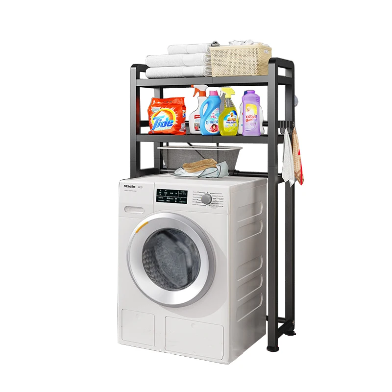 Multi-functional 2 Layers Metal Toilet Storage Rack Shelf Bathroom Rack Storage