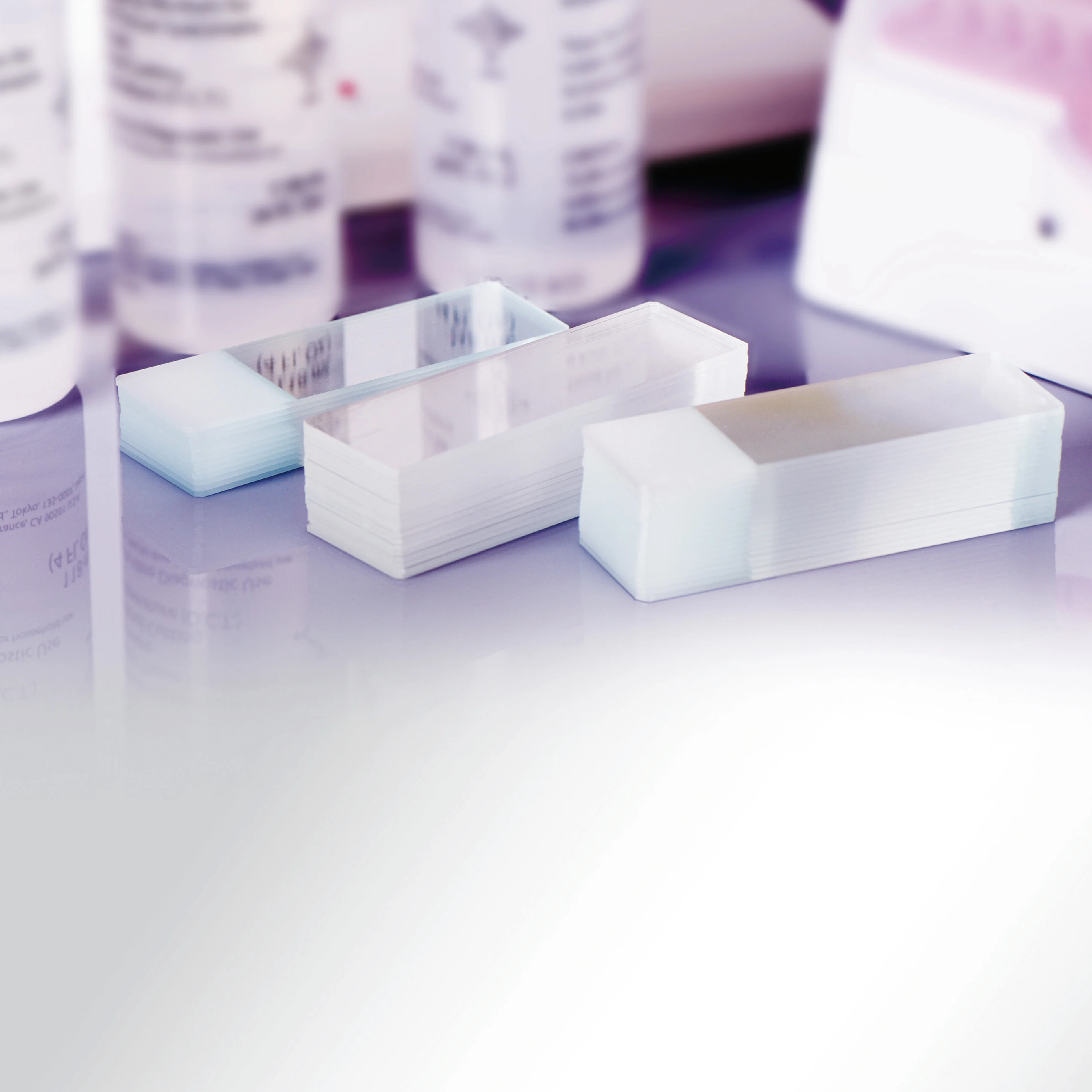 Wholesale Disposable Sinfrost Microscope Slides Lab Consumables Glass P105-1001 Transparent