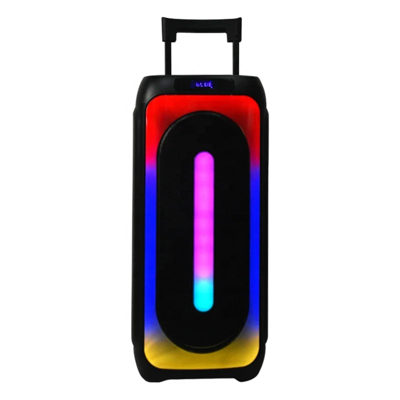 2023 hot sale Outdoor Wireless karaoke Speaker  dual 10 Inch small battery powered speakers chinese karaoke machine