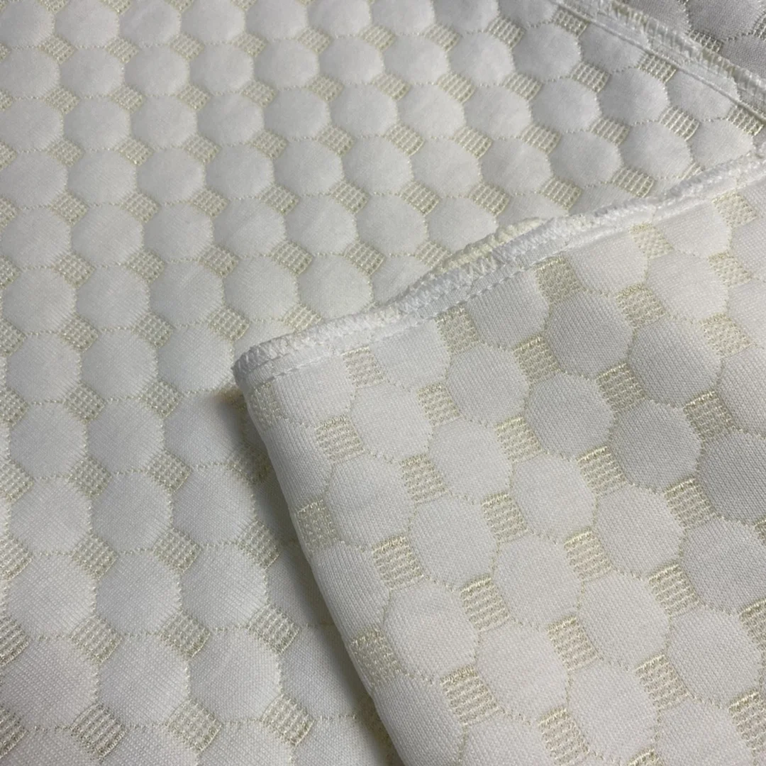 Soft Absorbent Air Layer Waterproof Fabric Customized Design Low Cost Fabric for Mattress Protector Ticking Fabric TPU Backing
