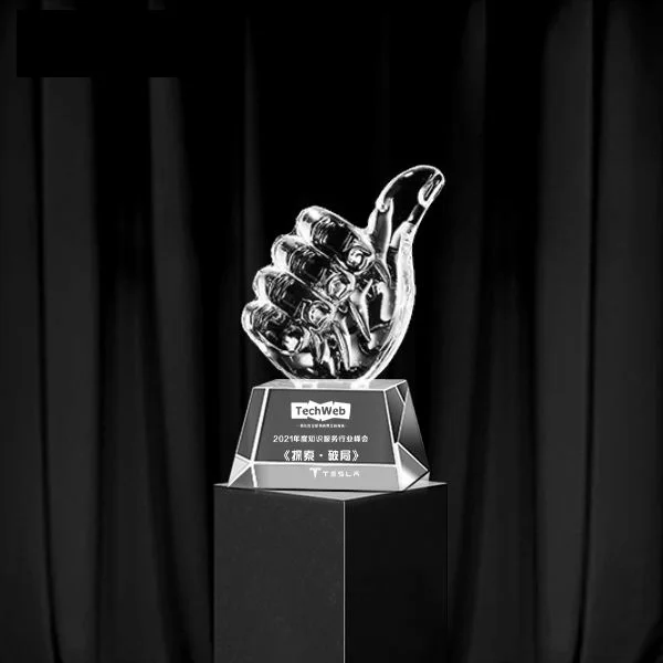 Индивидуальный креативный гольф-пустой хрустальный трофей K9 сувенир оптовая продажа хрустальные поделки спортивные награды