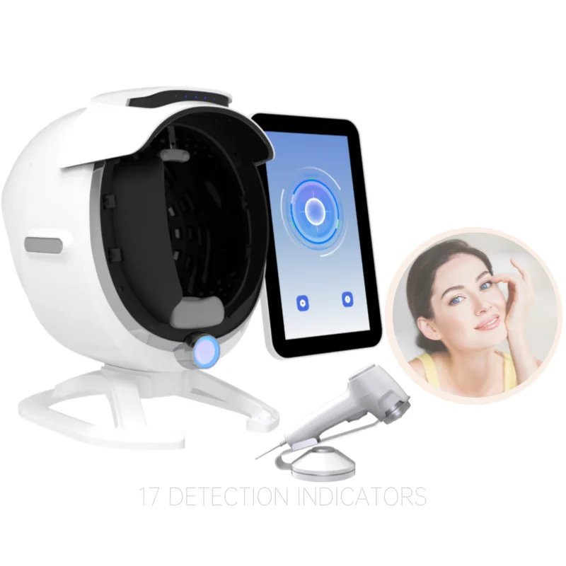 Skin Analyzer Face Detector Magic Mirror Skin Moisture Skin Analysis AI Smart 3D