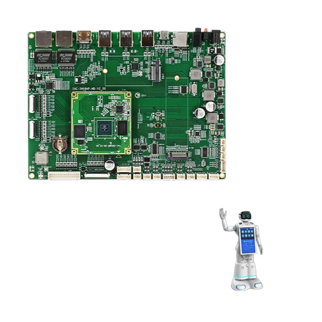 Low Cost IMX8M Plus Cortex-A53/M7 Evk  Linux Development Board Kit With 2GB LPDDR4 32GB eMMC Dual Ethernet CAN-FD