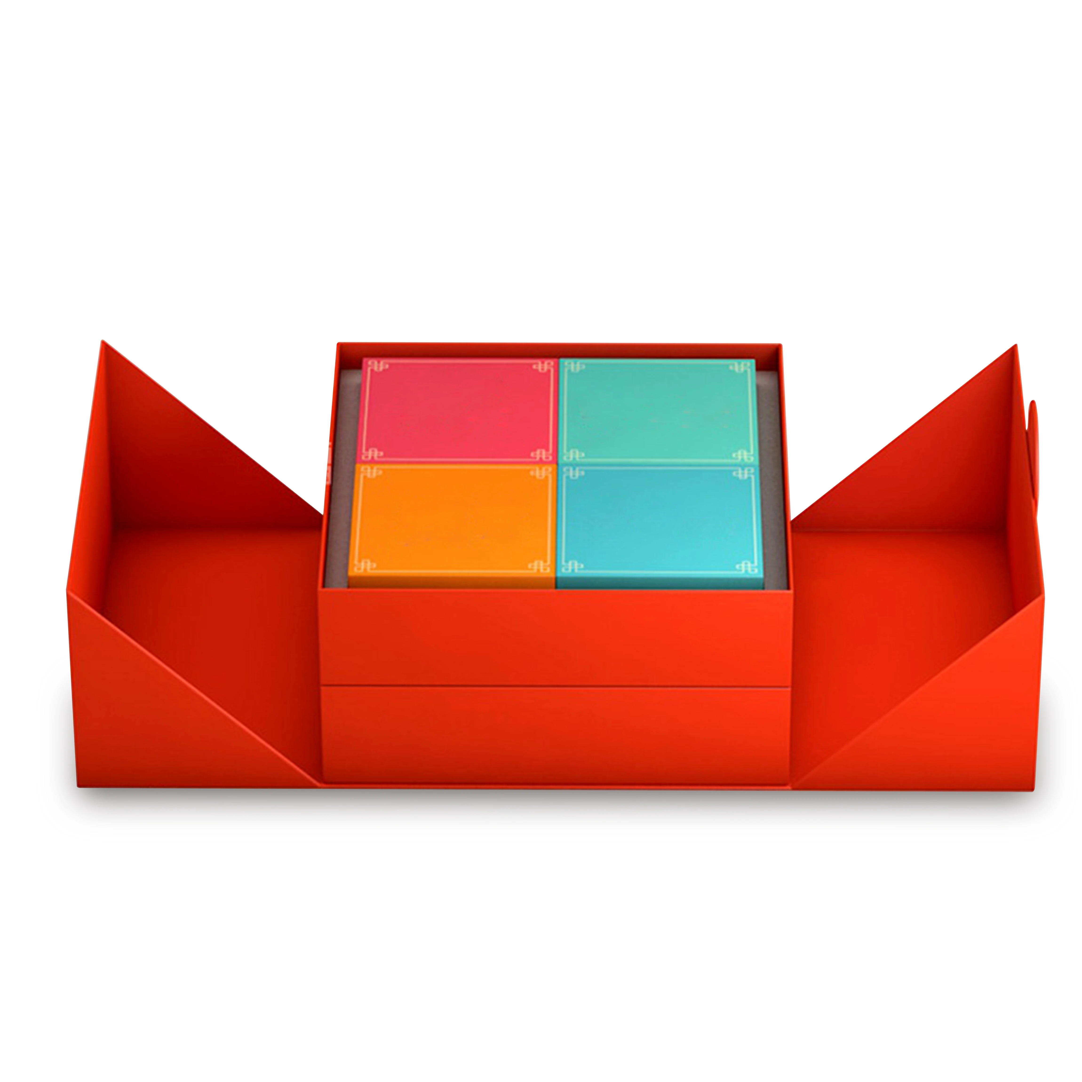 Customized cardboard tiered layer gift boxes computer keyboard electronic product paper box