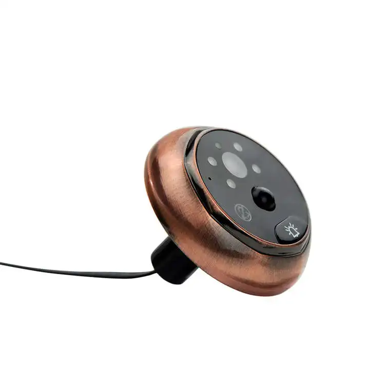 S31 wireless 4.3inch HD display PIR tuya digital door eye home wifi camera door bell doorbell peephole camera for house