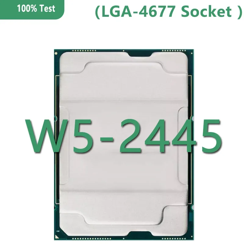 Xeon CPU W5-2445 Official Version CPU 26.25MB 3.1GHZ 10Core/20Thread 175W Processor LGA4677 FOR Worksation Board W790 Chipset