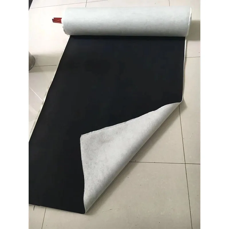 ECO-friendly EPDM Fabric Waterproof Rubber Membrane EPDM Waterproof Geomembrane Asphalt Pond Liner