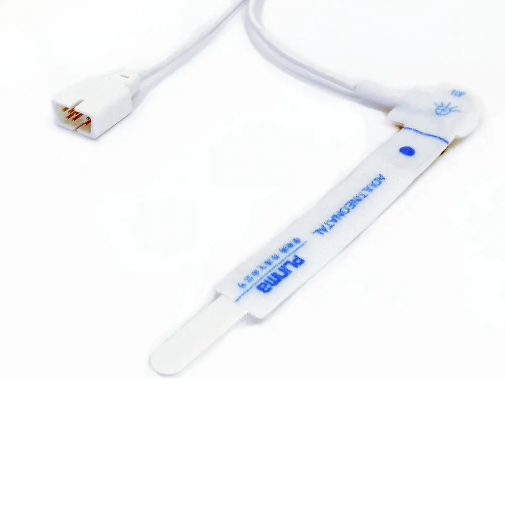 compatible with Philips M1132A/ M1133A/ M1134A Disposable Neonatal/infant/adult wrap foam fleece fabric SpO2 Sensor