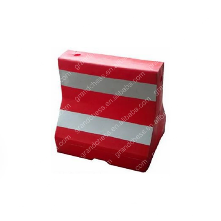 Plastic Traffic Gate Parking Guardrail Water Filled Road Safety Barricade Barriers For Sale