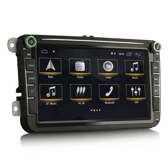 Erisin ES3185V Android 10 0 CarPlay DSP DAB + Автомагнитола для VW EOS Golf 5/6 Polo Passat Tiguan T5