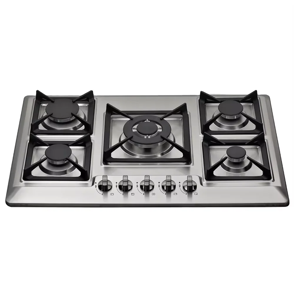 Factory Built-in Table Gas Cooker Ovens 1 Electric Hobs 3 4 5 Burner Gas Range Wok Kitchen Electric Gas Stove