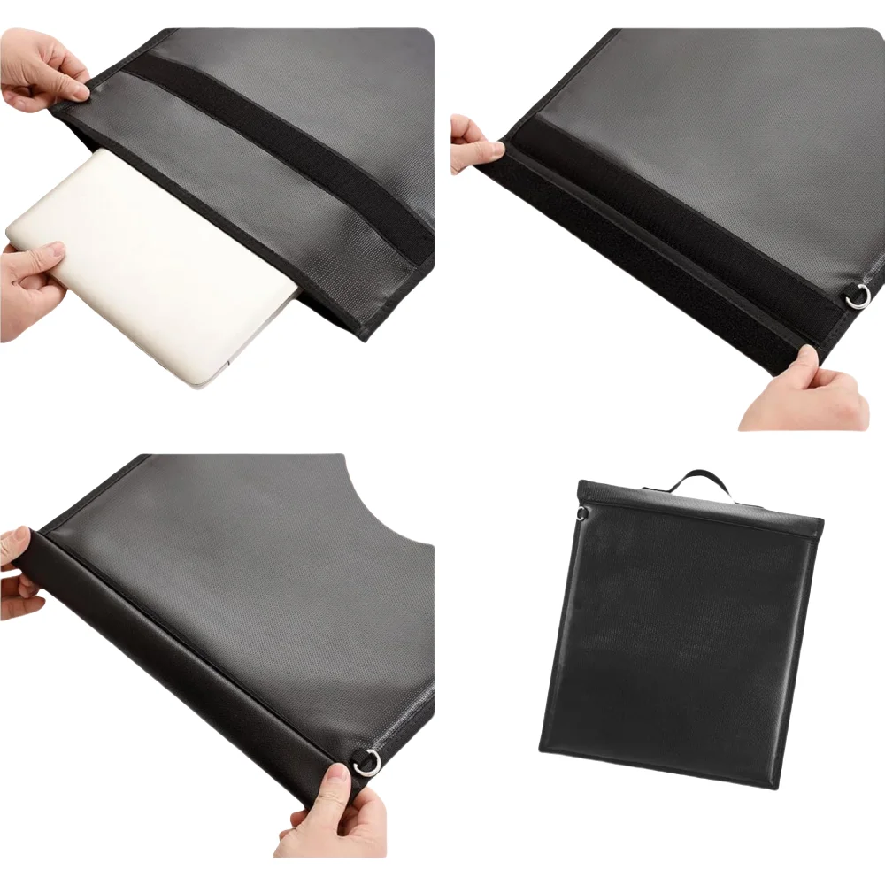 Fireproof Bag Fireproof Document Bags Fireproof Safe and Water Resistant Bag for Money, Legal Documents, Files, Valuables