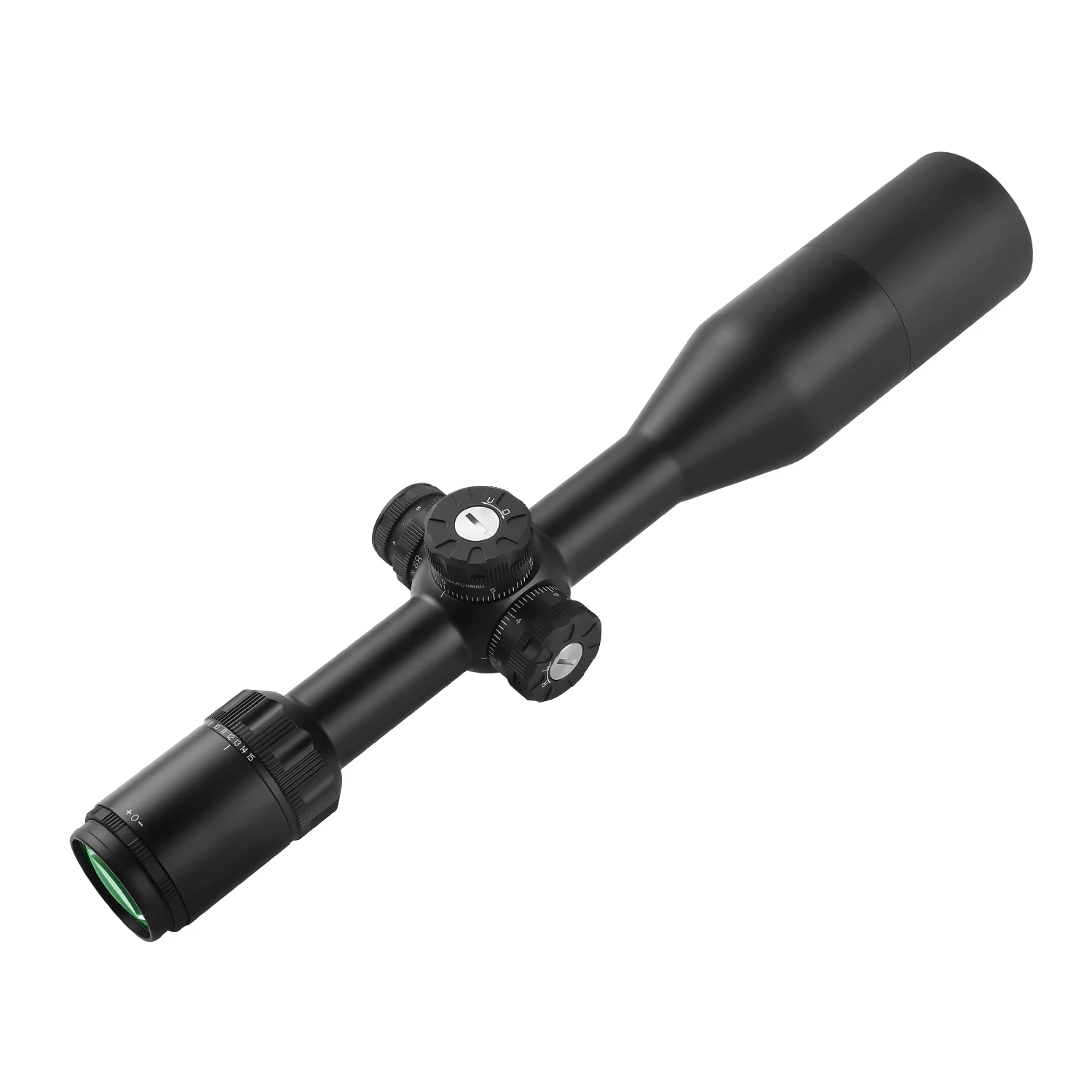 Оптический прицел Yubep ED3-15X50SFIR FFP красный светящийся охотничий с запорной башней противоударный водонепроницаемый