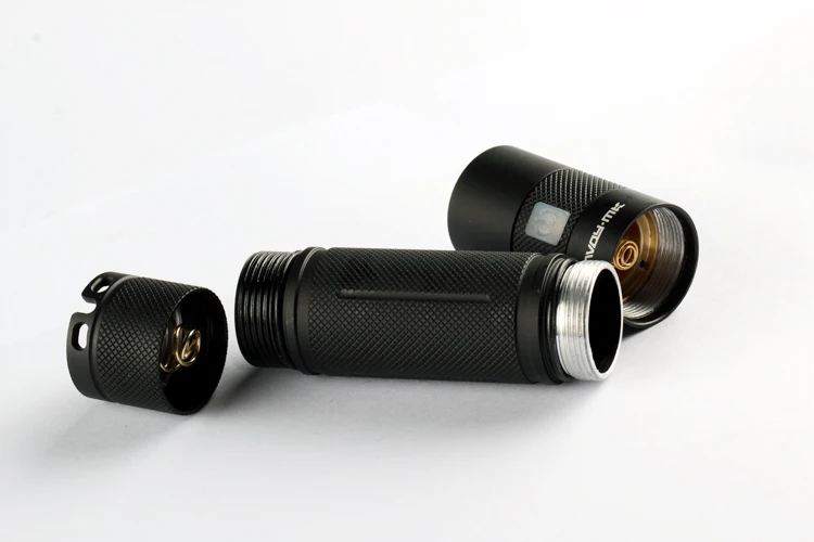 Convoy S9 flashlight with C-ree xml2 LED inside And micro USB charging port 18650 flashlight torch