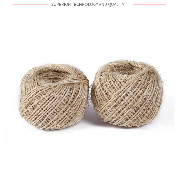 High Quality of Jute Yarn 9LBS / 2 PLY CB Jute Fiber Cheap Price Jute Yarn