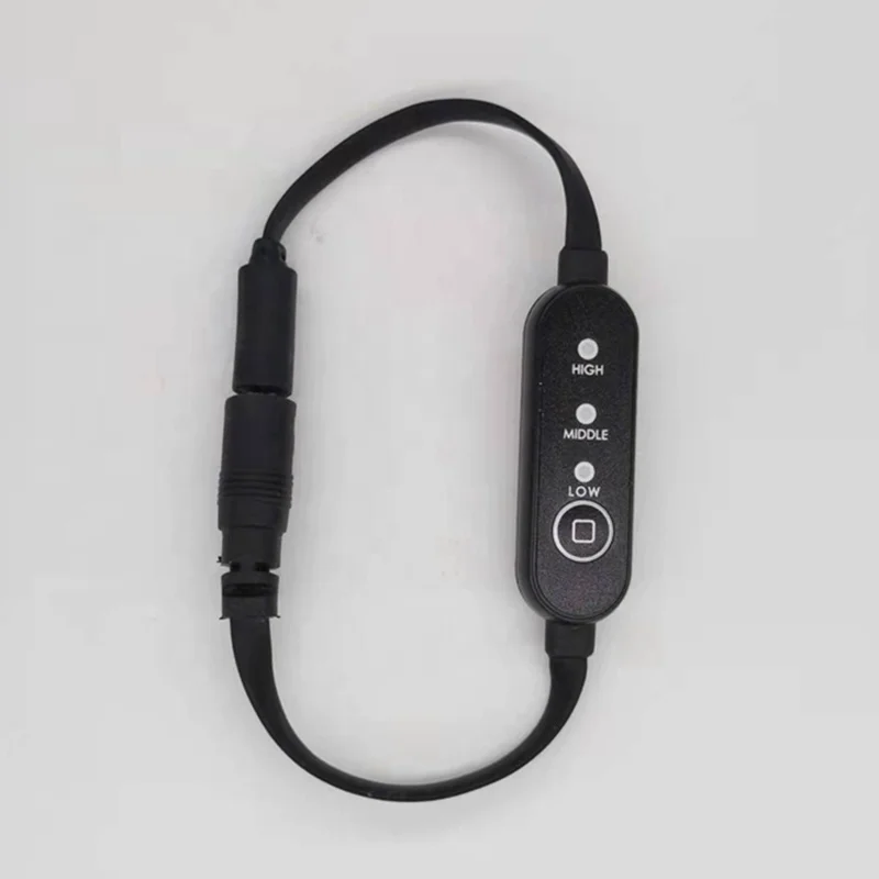 DC 3.5*1.35 male/female electric heating eye mask, compact mini three-speed temperature control switch