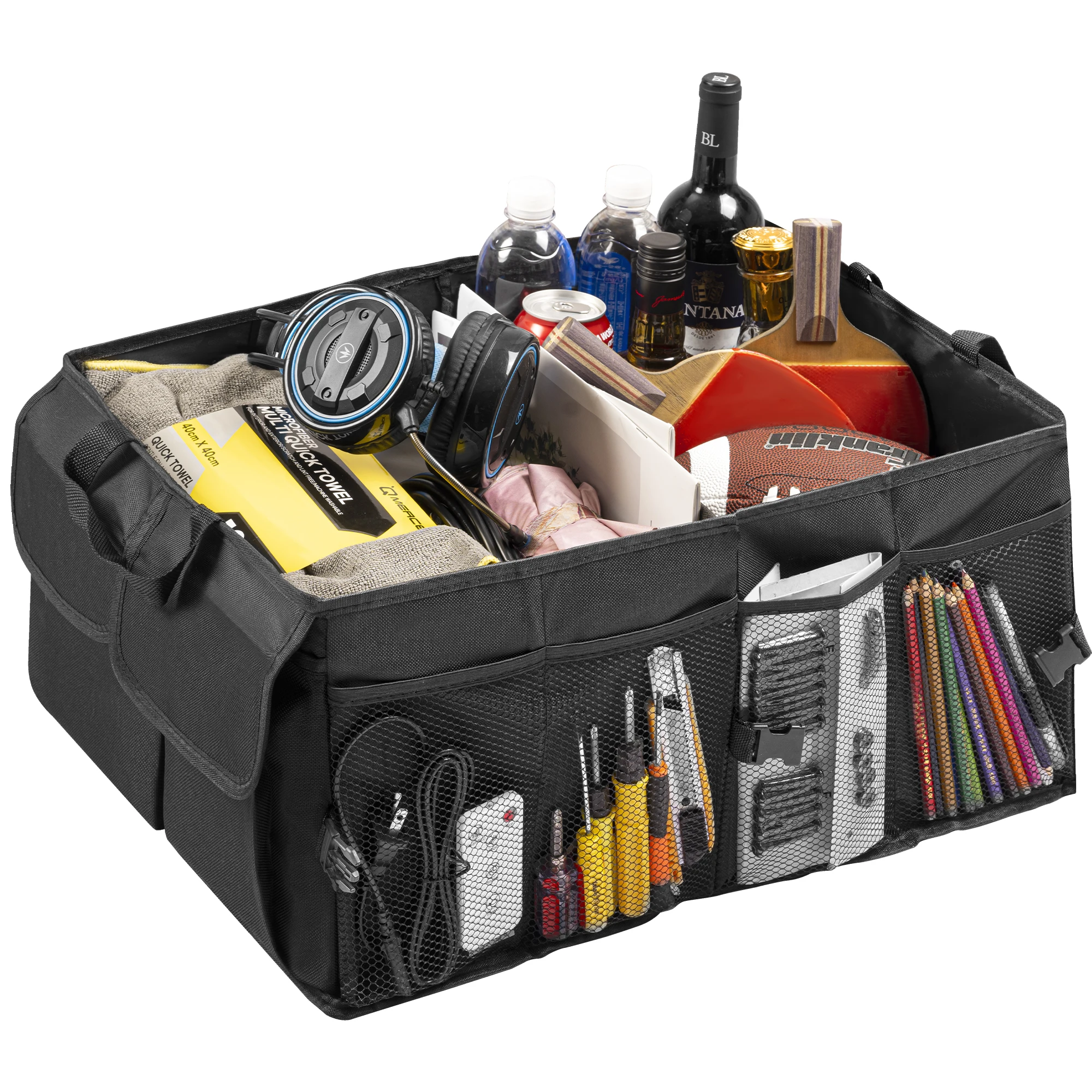 Высококачественные вместительные складные органайзеры и коробки для хранения из ткани Оксфорд