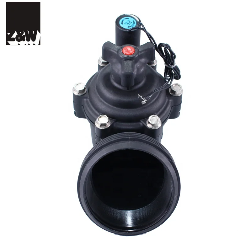 301BM 3 inch solenoid electric control valve for irrigation water DN80 90MM 24V 12V 220V hydraulically diaphragm actuated pilot