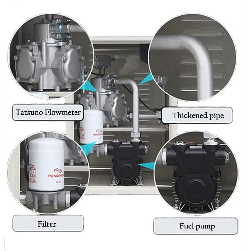 Hot sale high-precision flow meter fuel dispenser equipment for gas station