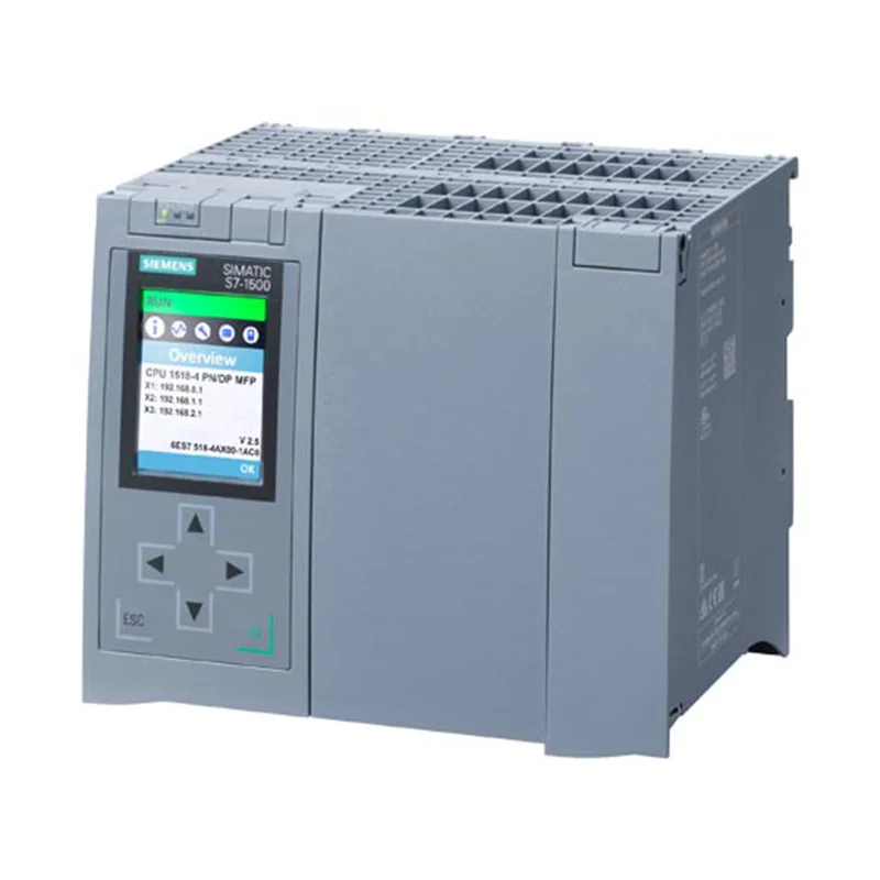 SIMATIC S7-1500 CPU 1518-4 PN/DP MFP PROFIBUS 1 ns bit performance 6ES7518-4AX00-1AC0