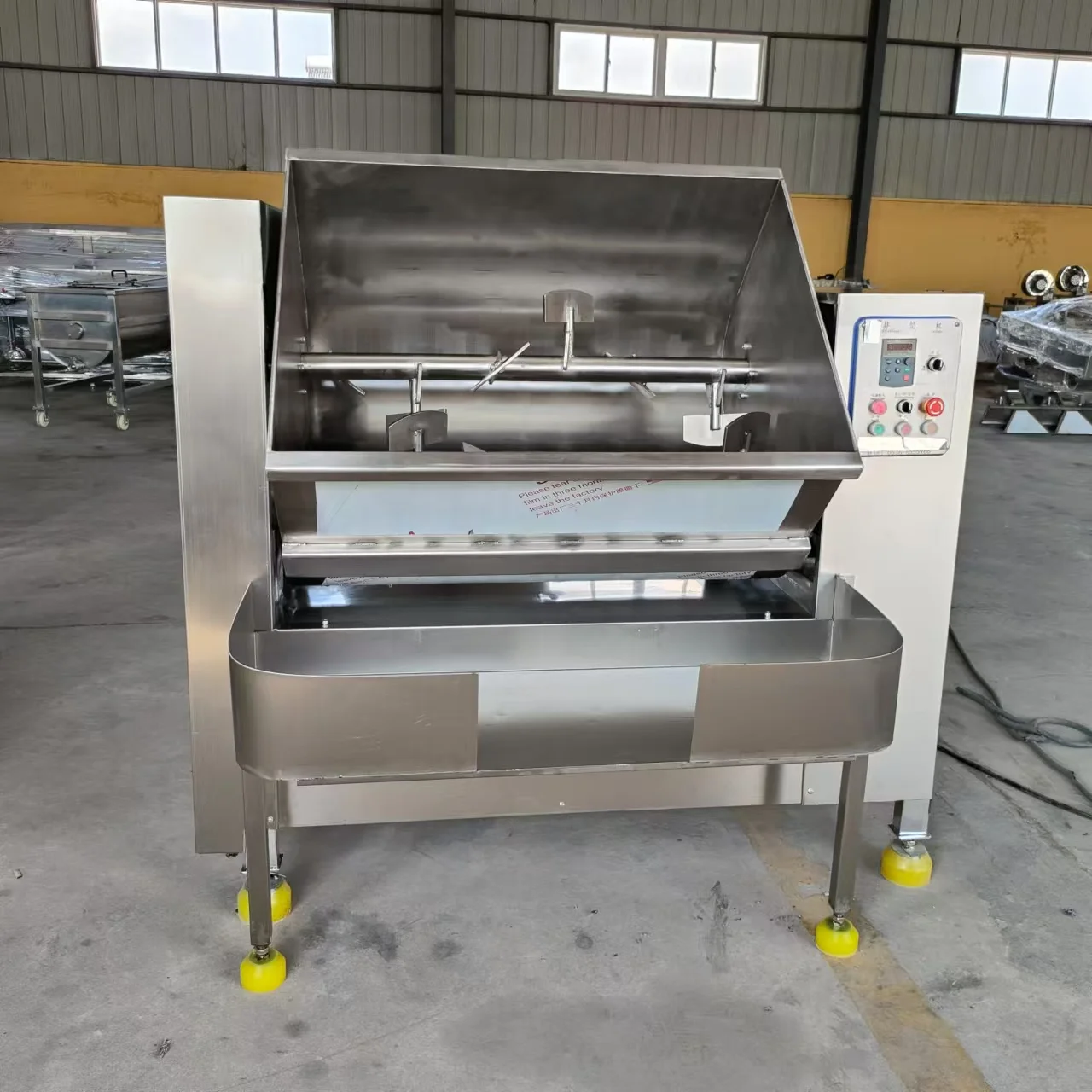 Factory Price Industrial Food Cooking Mixer Machine Electric Meat Blender and Grinder