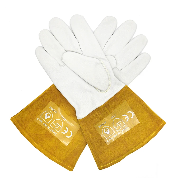 Cow Split Leather Work Gloves Driver Gloves construction gloves