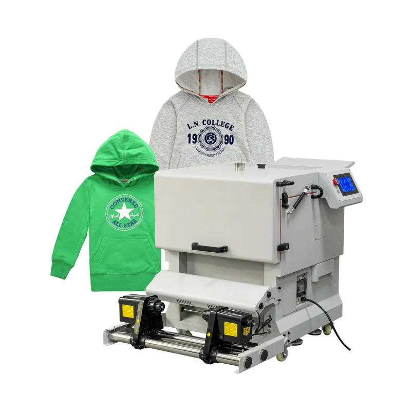 Zhou surame Factory supplier dtf printer printing machine 45 cm double head i3200 i1600 dtf printer