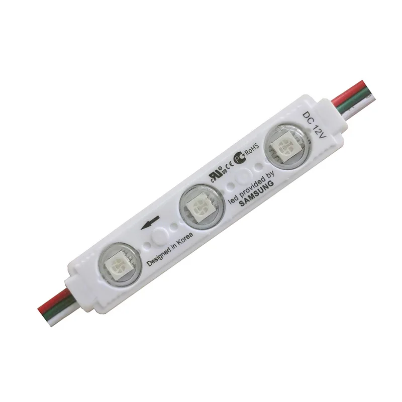 12 В светодиодный модуль SMD5050 цифровой rgb Полноцветный 2811 IC светодиодный Инжекционный модуль